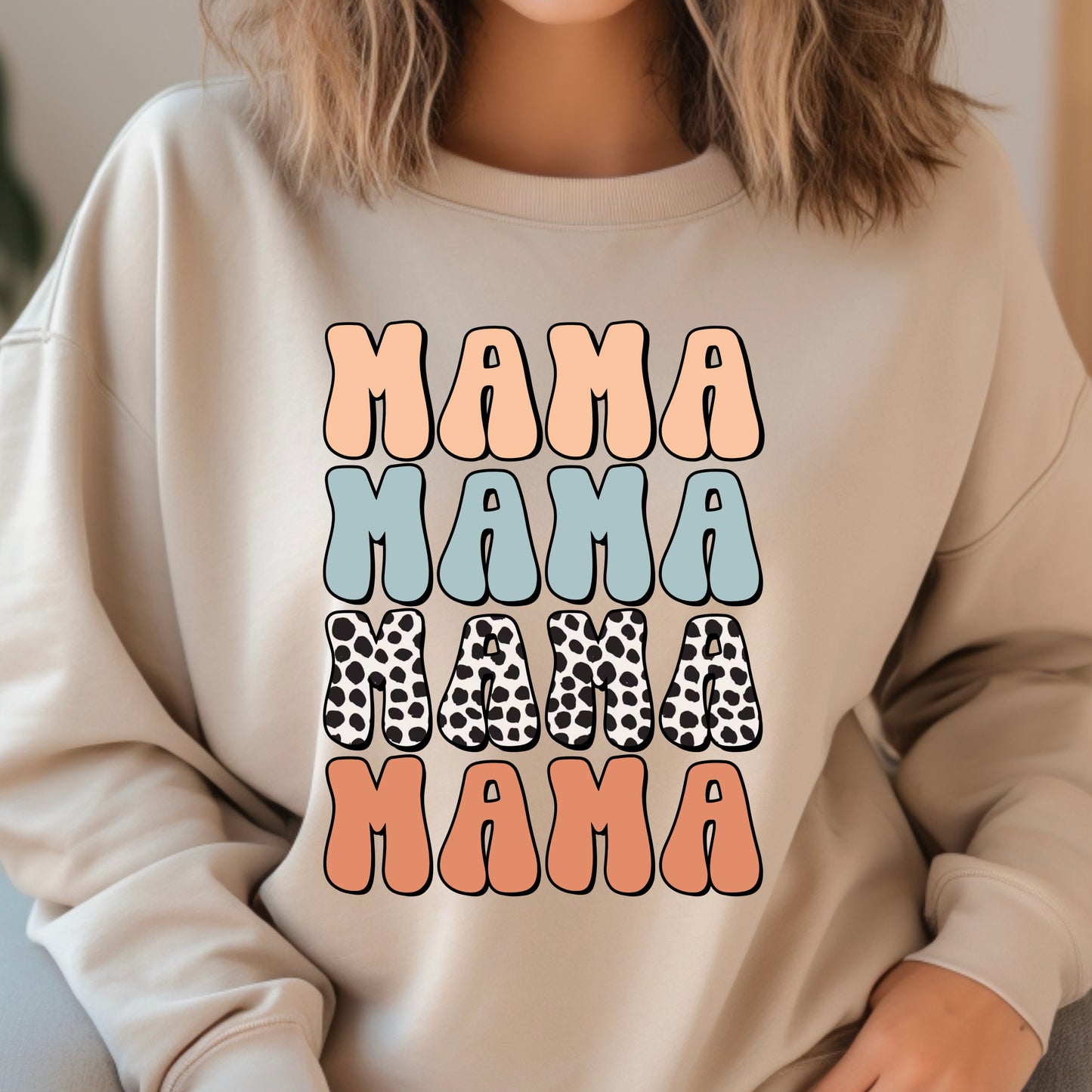 Mama Repeating Pattern (adult) Tee