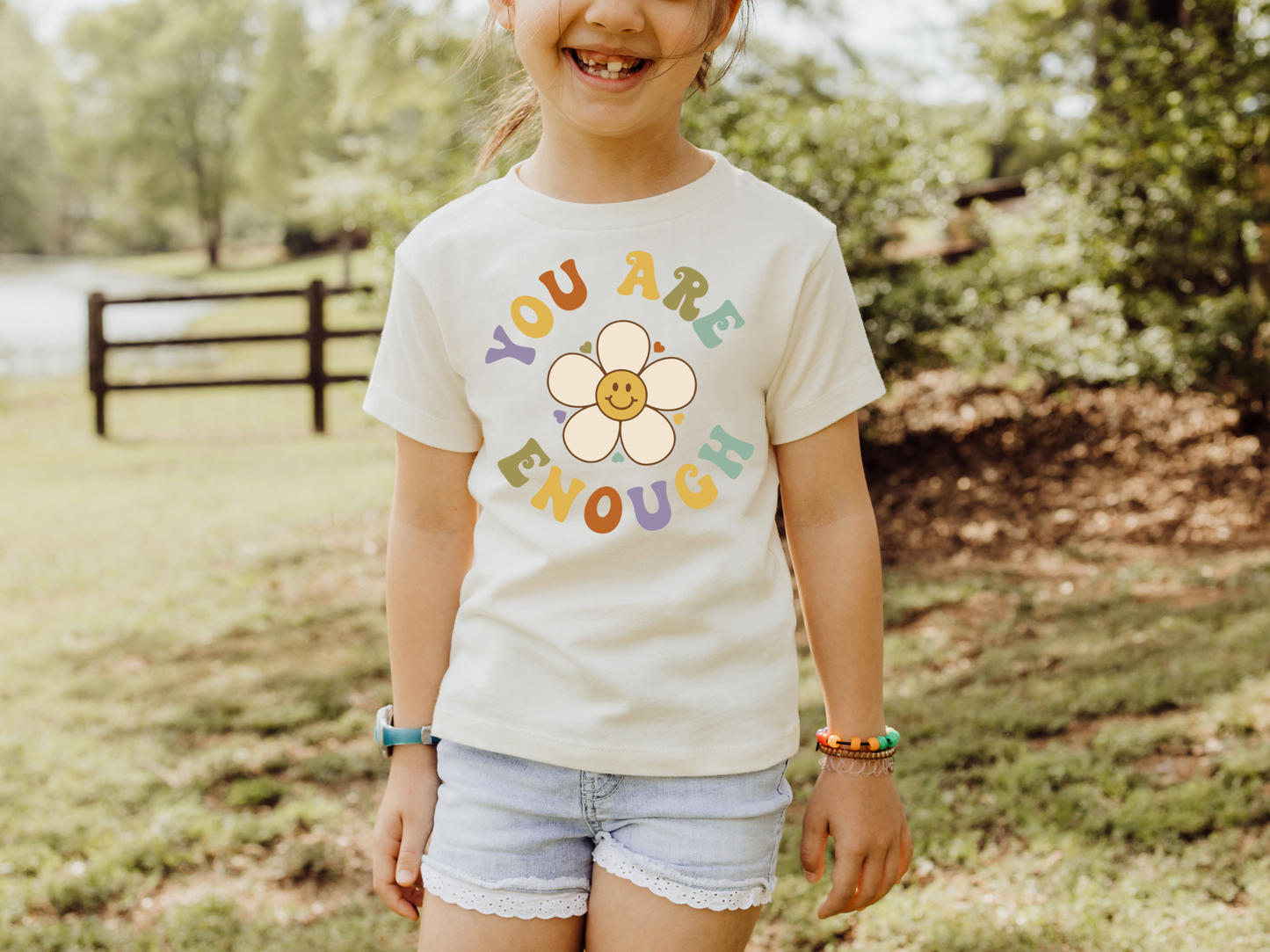 You Are Enough Kids Tee