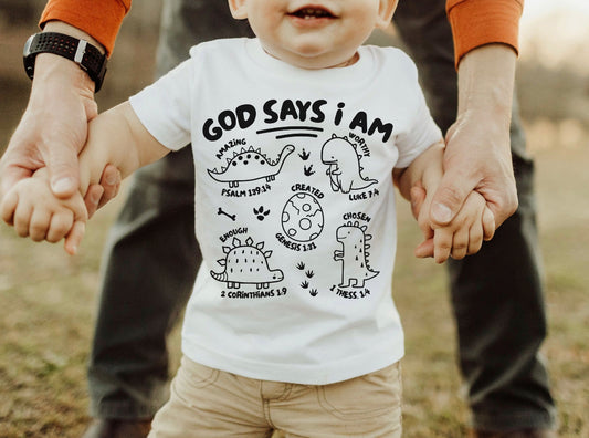 God Says I Am (Dino) Tee