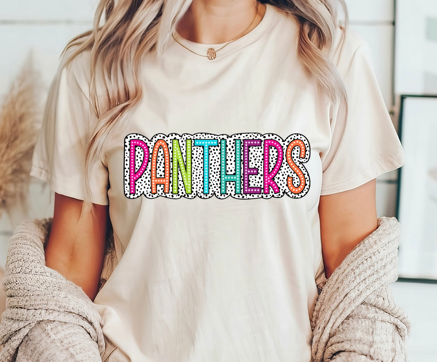 Polkadot Panther (adult) Tee