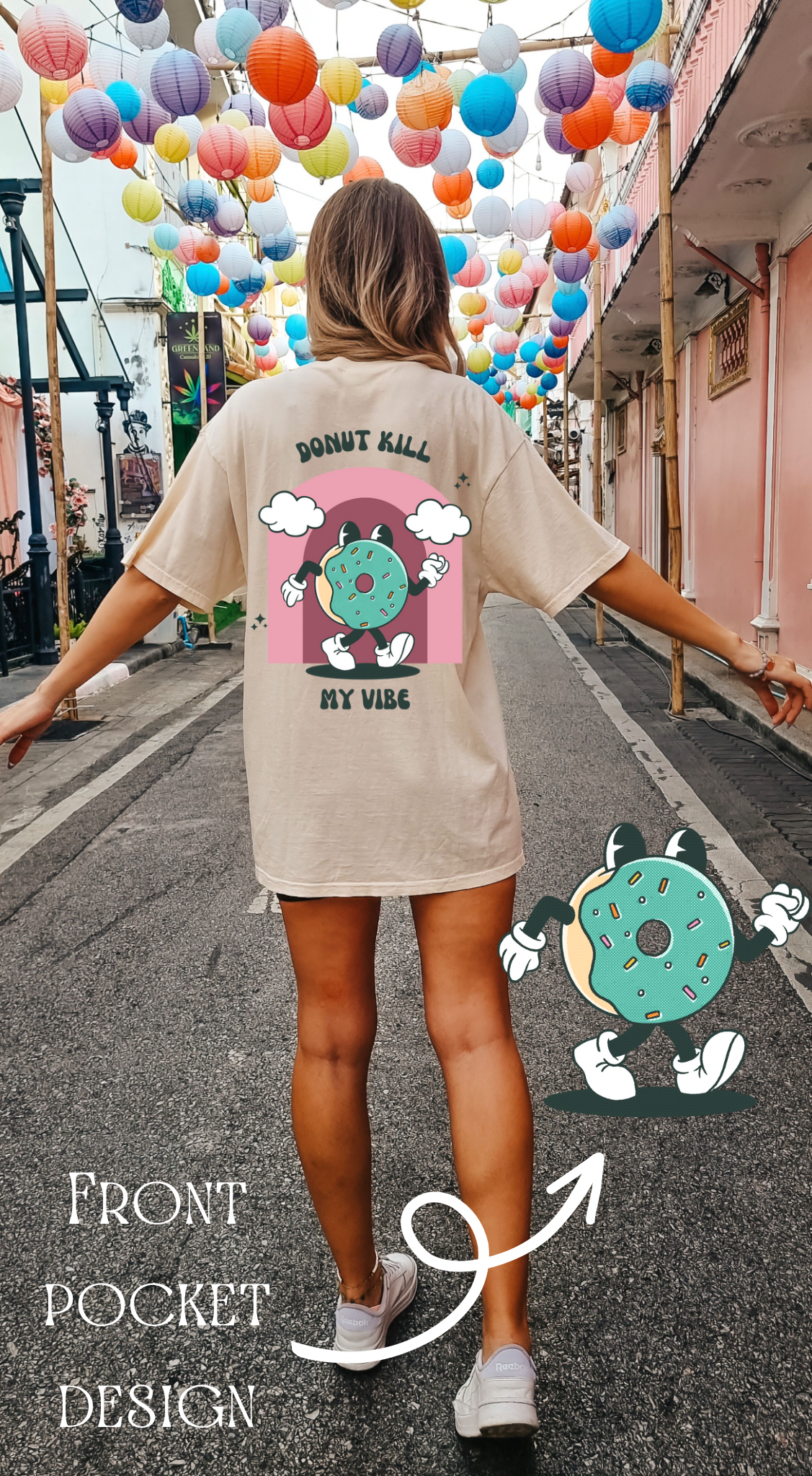 Donut Kill My Vibe (adult) Tee