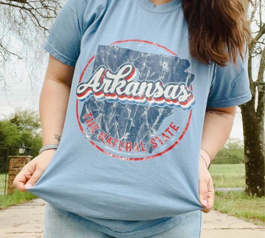 Retro Arkansas Kids Tee