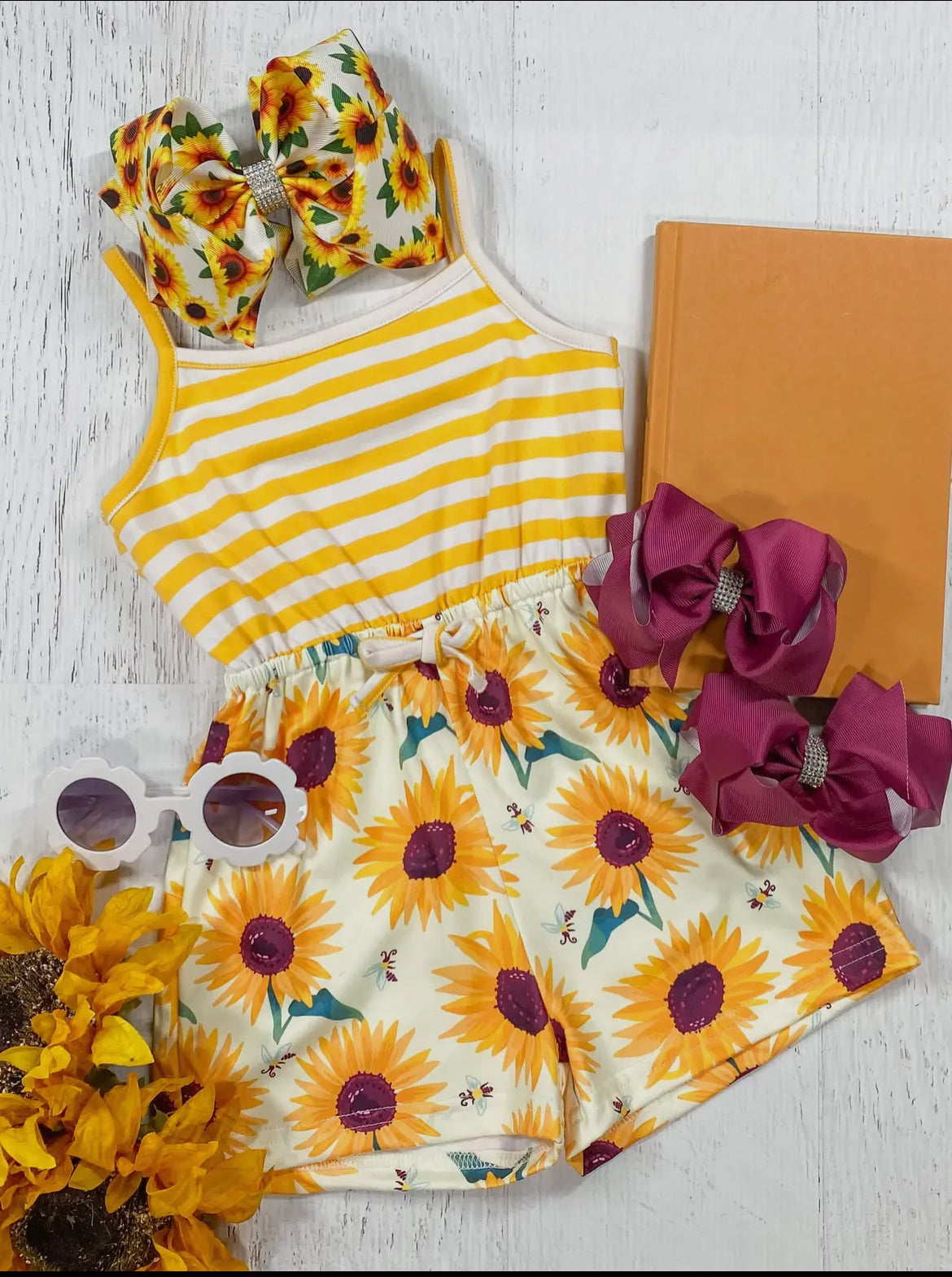 Sunflower Romper