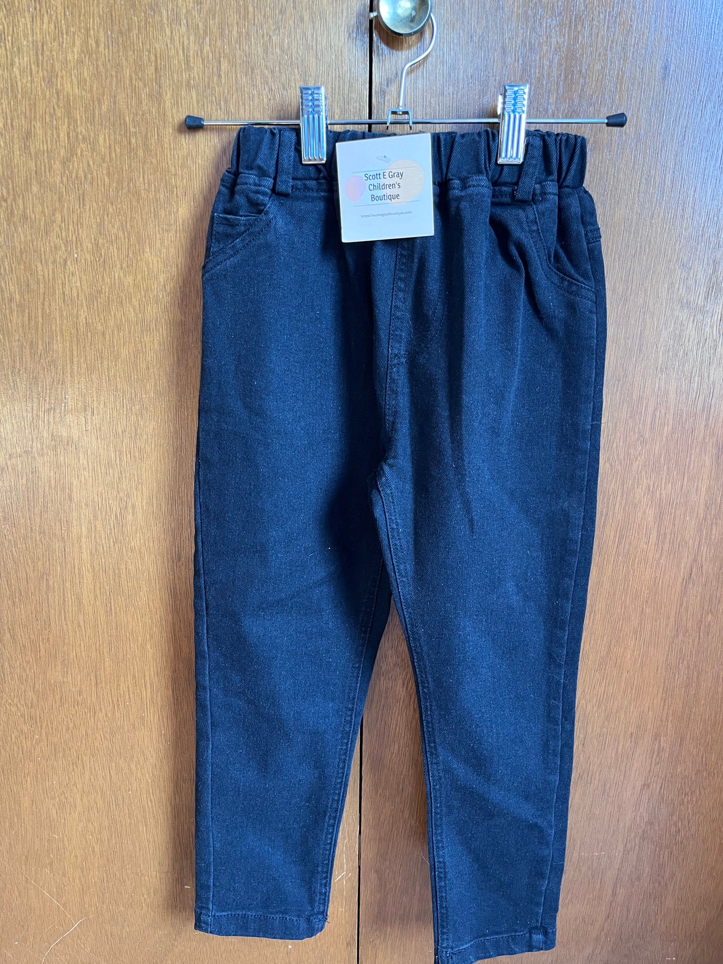 Kids Black Jeans