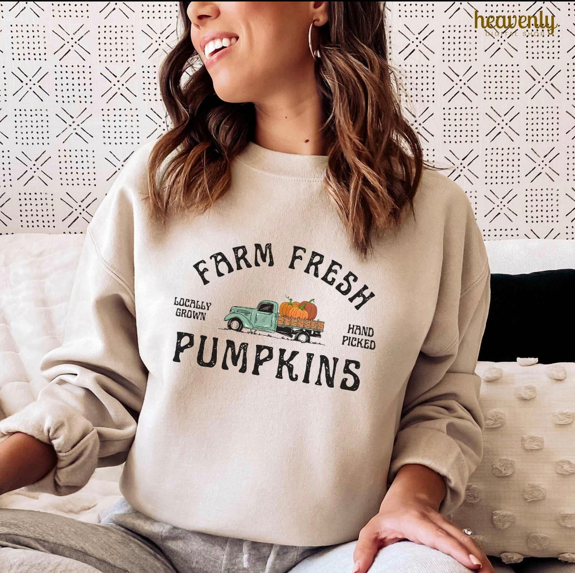 Farm Fresh Pumpkins Adult Tee