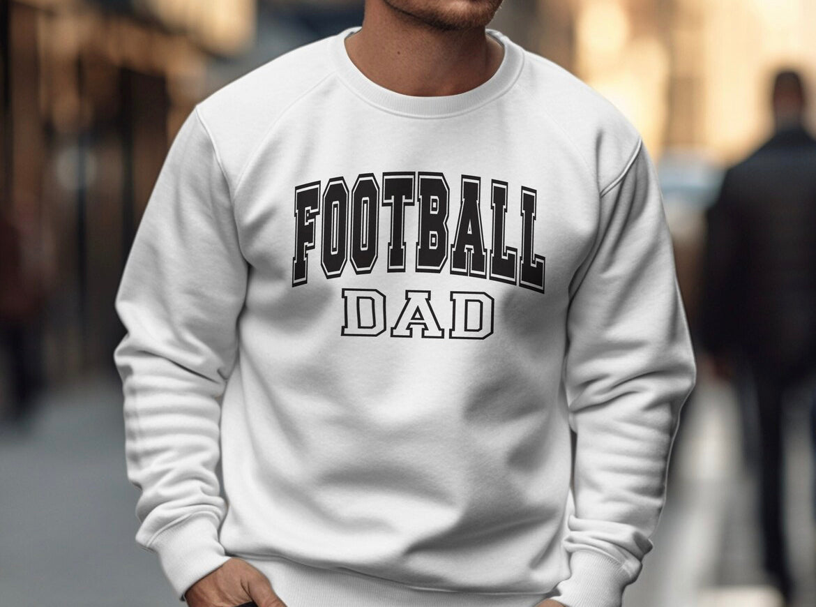 Football Dad Adult Tee