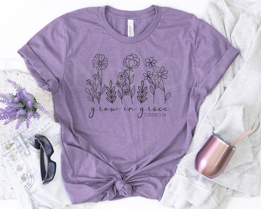 Grow in Grace Kids Tee