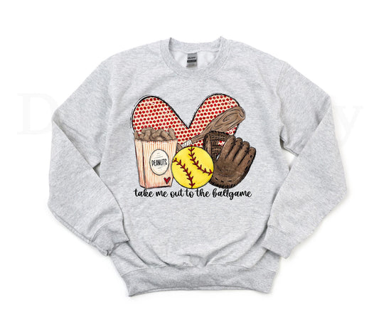 Take Me Out to The (Soft)Ballgame Tee