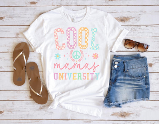 Cool Mamas University (adult) Tee