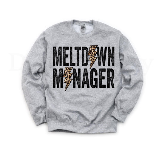 Meltdown Manager (adult) Tee