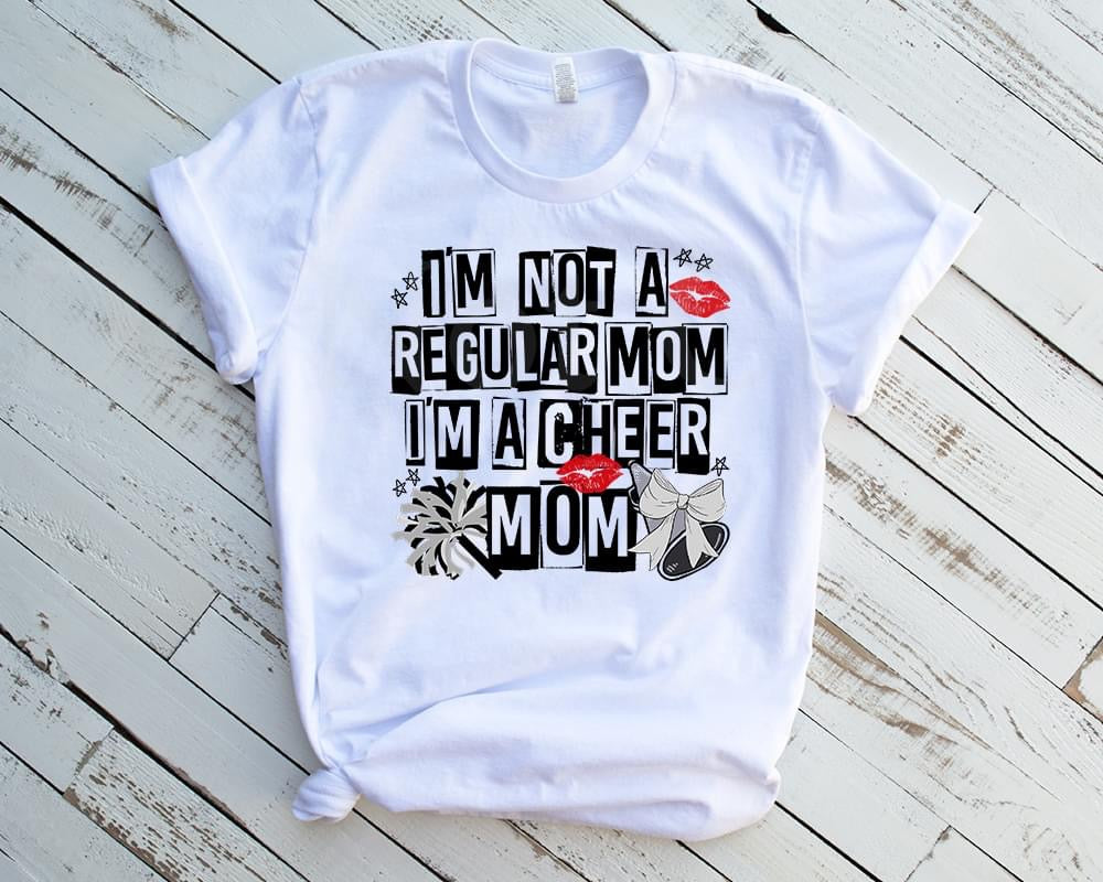 Not a Regular Mom, A Cheer Mom (adult) Tee