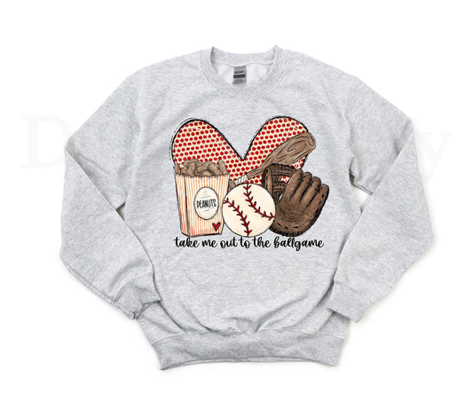 Take Me Out to The (Base)Ballgame Tee