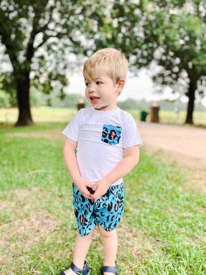 Boys Leopard Set